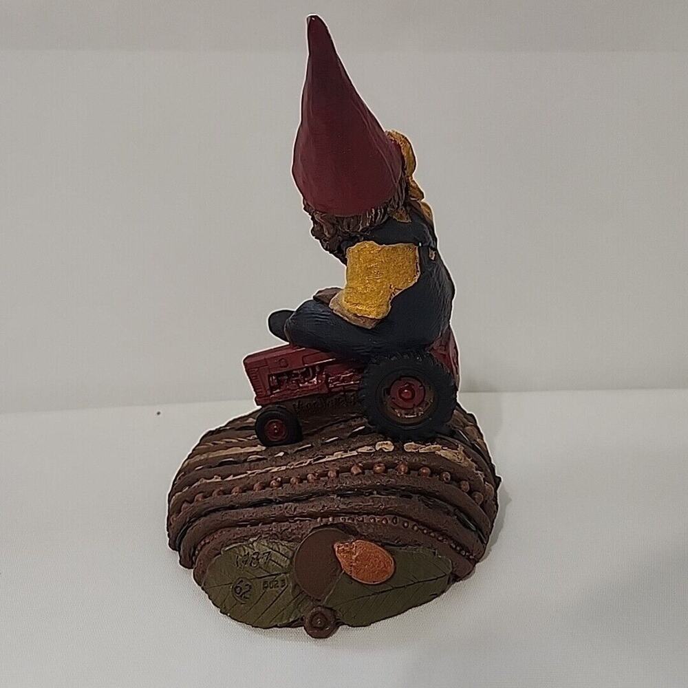 1987 Tom Clark Gnome McDonald E-I-E-I-O 5023 Farmer Earthy Field Plow Butterfly - Picture 4 of 13